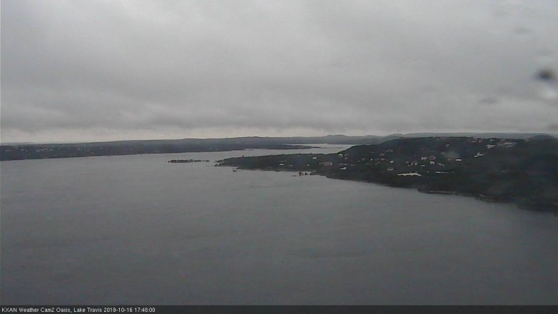 Lake Travis webcam, October 16, 2018 4:50 PM CT