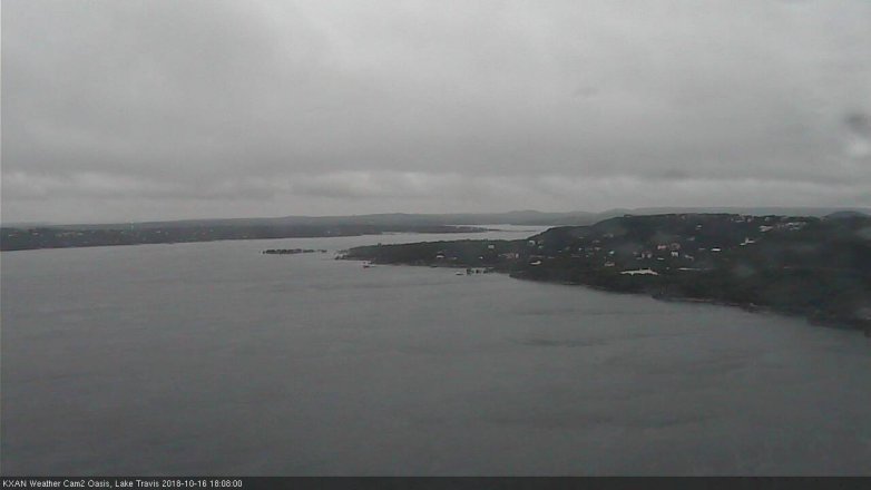 Lake Travis webcam, October 16, 2018 5:10 PM CT