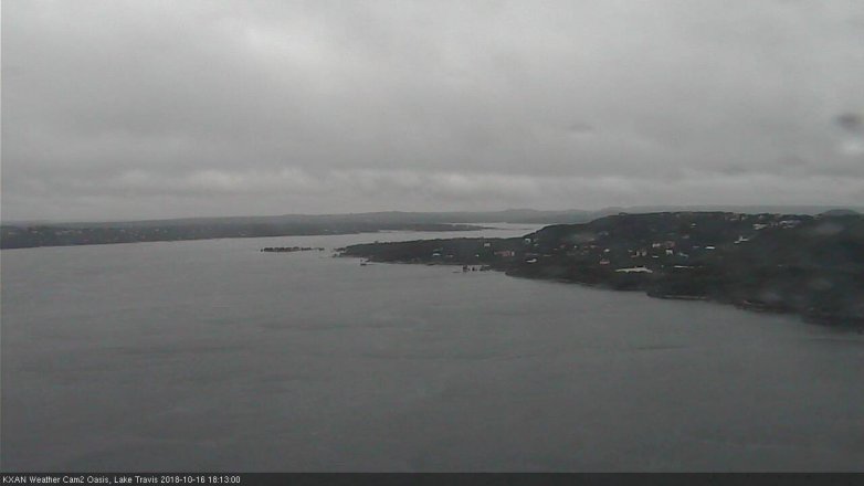 Lake Travis webcam, October 16, 2018 5:15 PM CT