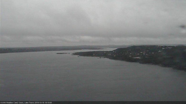 Lake Travis webcam, October 16, 2018 5:20 PM CT