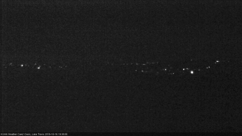 Lake Travis webcam, October 16, 2018 6:40 PM CT