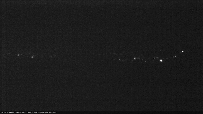 Lake Travis webcam, October 16, 2018 6:50 PM CT