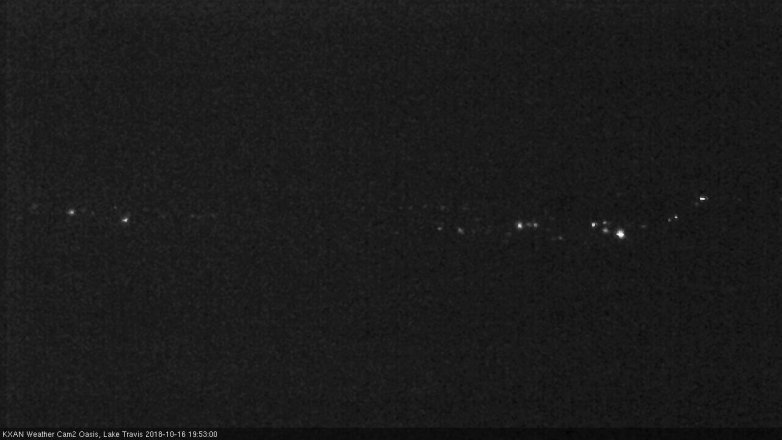 Lake Travis webcam, October 16, 2018 6:55 PM CT