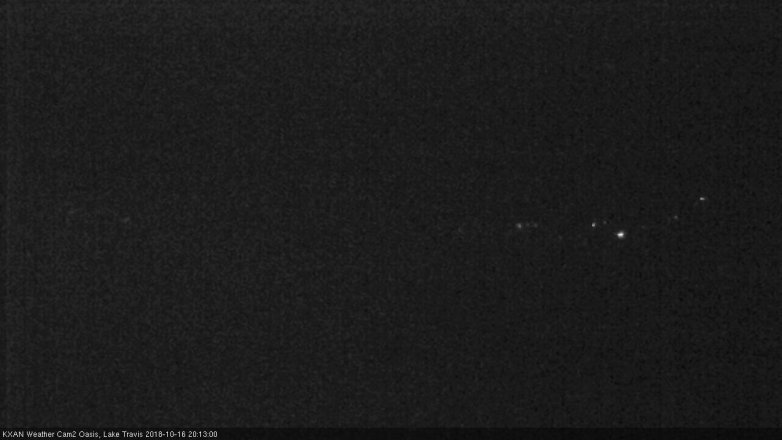 Lake Travis webcam, October 16, 2018 7:15 PM CT