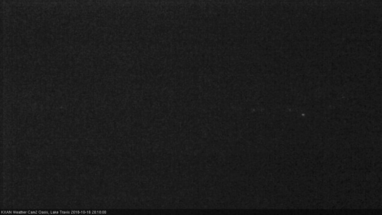 Lake Travis webcam, October 16, 2018 7:20 PM CT