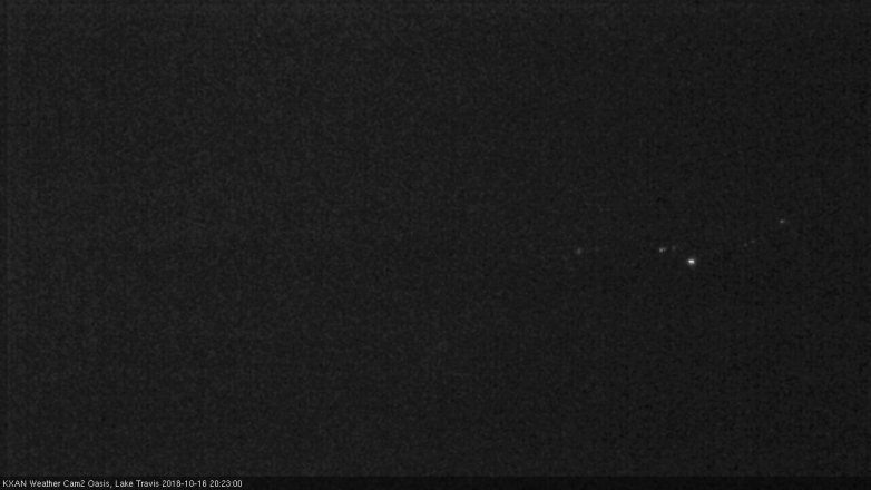 Lake Travis webcam, October 16, 2018 7:25 PM CT