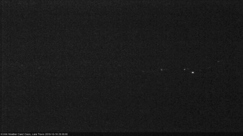 Lake Travis webcam, October 16, 2018 7:40 PM CT