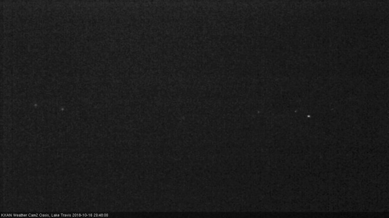 Lake Travis webcam, October 16, 2018 7:50 PM CT