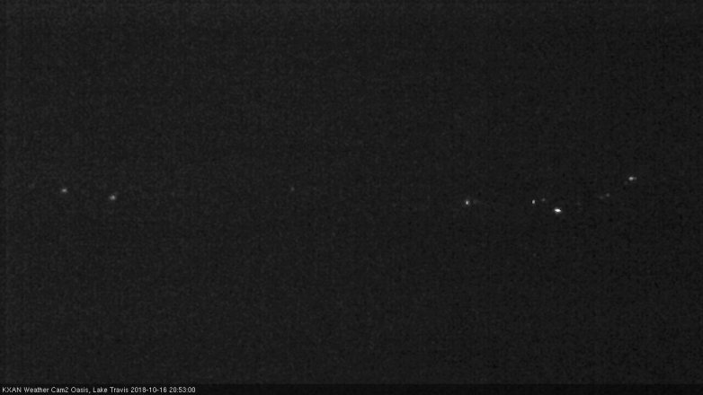 Lake Travis webcam, October 16, 2018 7:55 PM CT