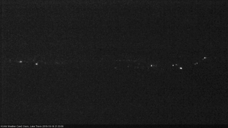 Lake Travis webcam, October 16, 2018 8:35 PM CT