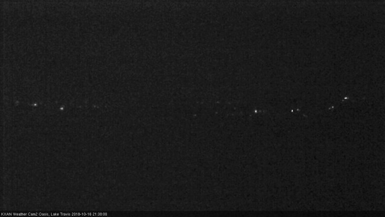 Lake Travis webcam, October 16, 2018 8:40 PM CT