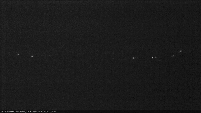 Lake Travis webcam, October 16, 2018 8:50 PM CT