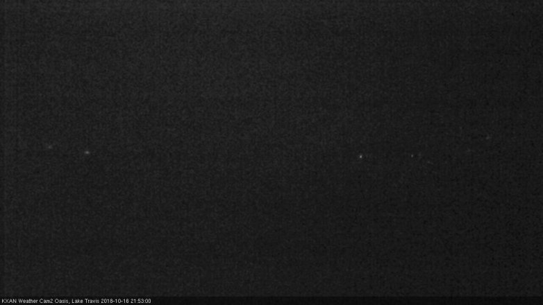 Lake Travis webcam, October 16, 2018 8:55 PM CT