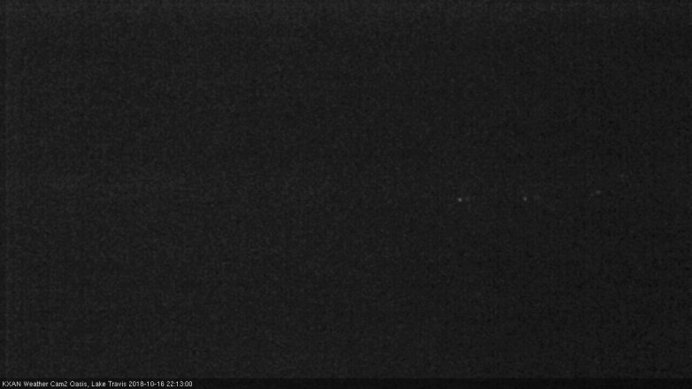 Lake Travis webcam, October 16, 2018 9:15 PM CT