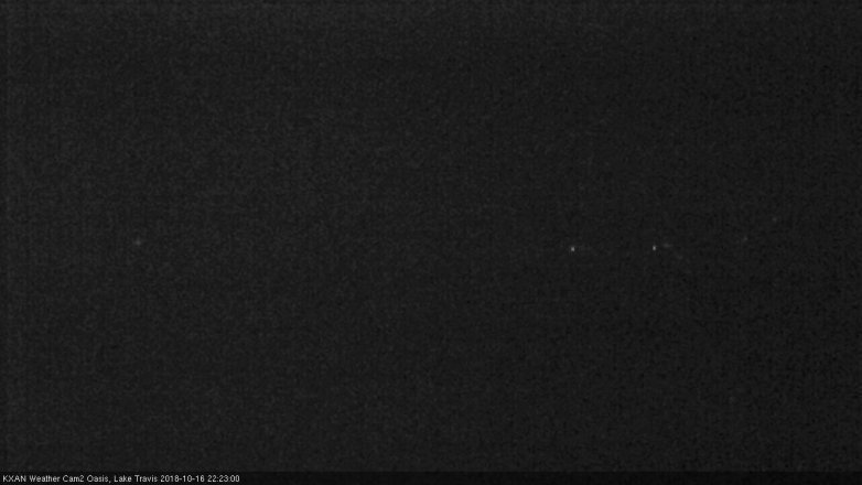 Lake Travis webcam, October 16, 2018 9:25 PM CT