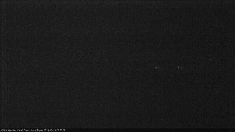 Lake Travis webcam, October 16, 2018 9:40 PM CT