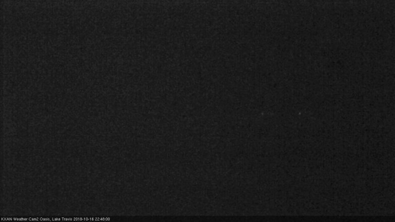 Lake Travis webcam, October 16, 2018 9:50 PM CT