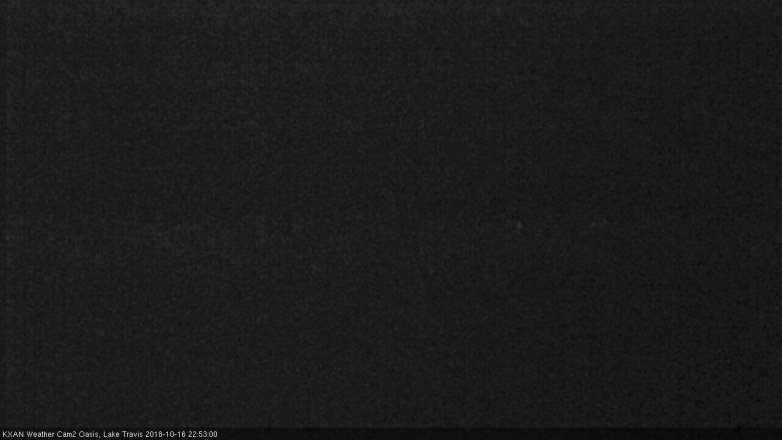 Lake Travis webcam, October 16, 2018 9:55 PM CT