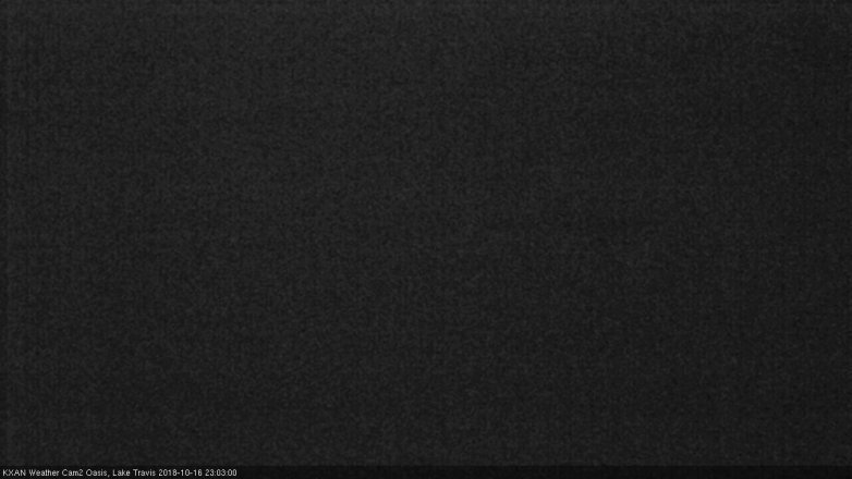 Lake Travis webcam, October 16, 2018 10:05 PM CT
