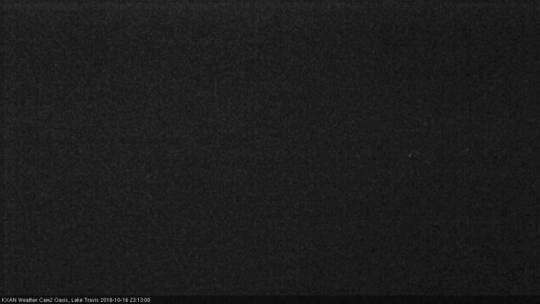 Lake Travis webcam, October 16, 2018 10:15 PM CT