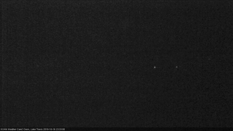 Lake Travis webcam, October 16, 2018 10:35 PM CT
