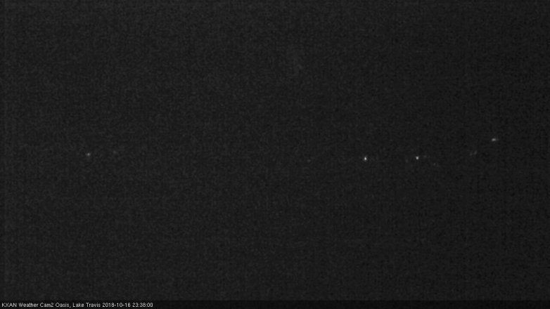 Lake Travis webcam, October 16, 2018 10:40 PM CT