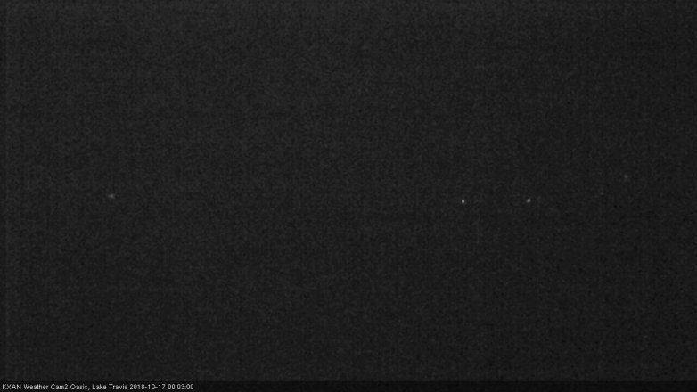 Lake Travis webcam, October 16, 2018 11:05 PM CT