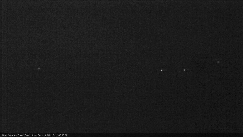 Lake Travis webcam, October 16, 2018 11:10 PM CT