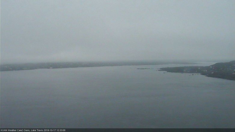 Lake Travis webcam, October 17, 2018 11:35 AM CT