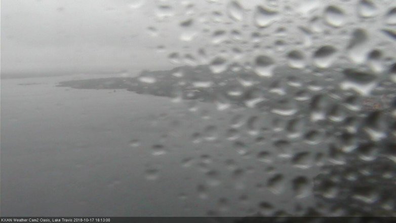 Lake Travis webcam, October 17, 2018 3:15 PM CT