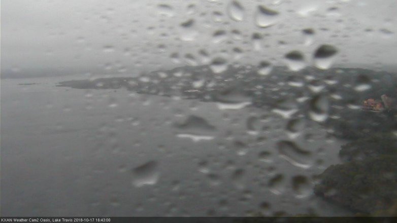 Lake Travis webcam, October 17, 2018 3:45 PM CT