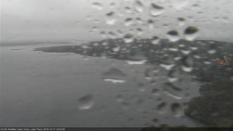 Lake Travis webcam, October 17, 2018 3:55 PM CT