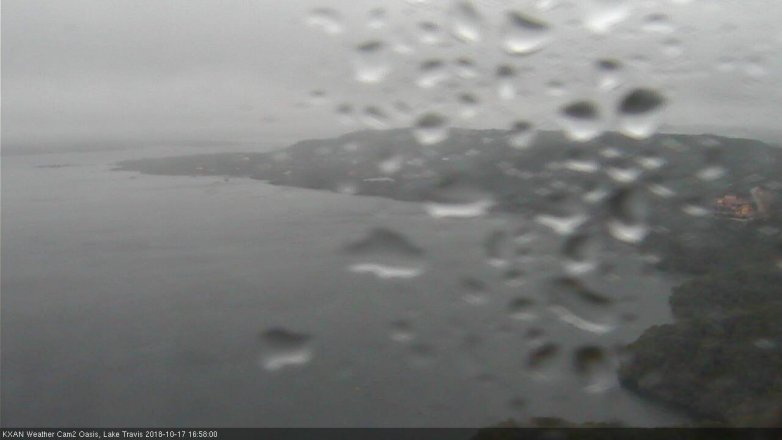 Lake Travis webcam, October 17, 2018 4:00 PM CT