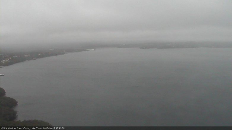 Lake Travis webcam, October 17, 2018 4:15 PM CT