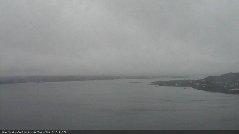 Lake Travis webcam, October 17, 2018 4:20 PM CT