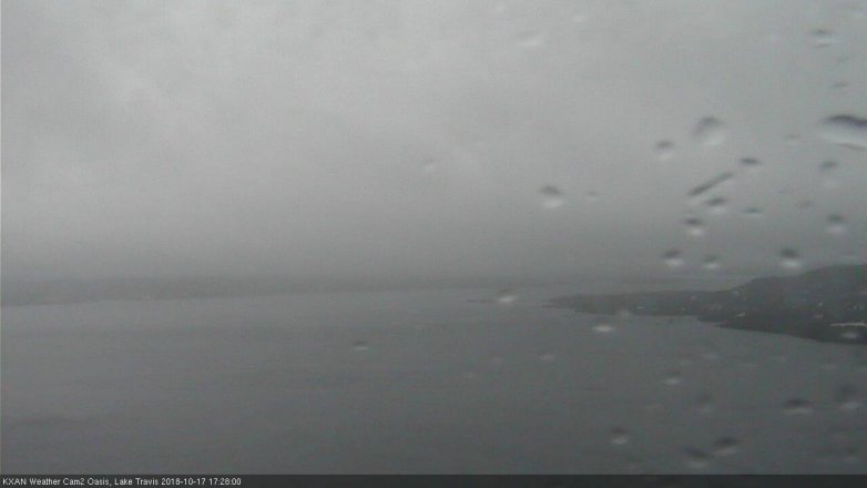 Lake Travis webcam, October 17, 2018 4:30 PM CT