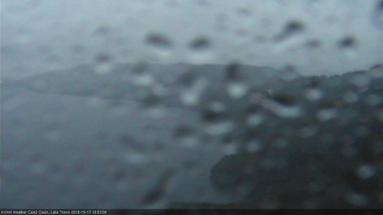 Lake Travis webcam, October 17, 2018 5:55 PM CT