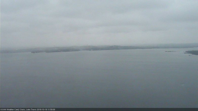Lake Travis webcam, October 18, 2018 11:00 AM CT