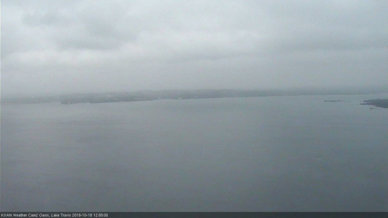 Lake Travis webcam, October 18, 2018 11:10 AM CT