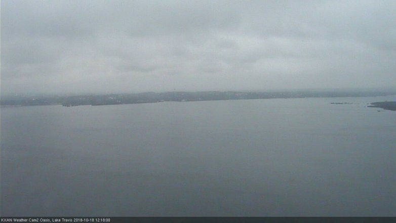Lake Travis webcam, October 18, 2018 11:20 AM CT