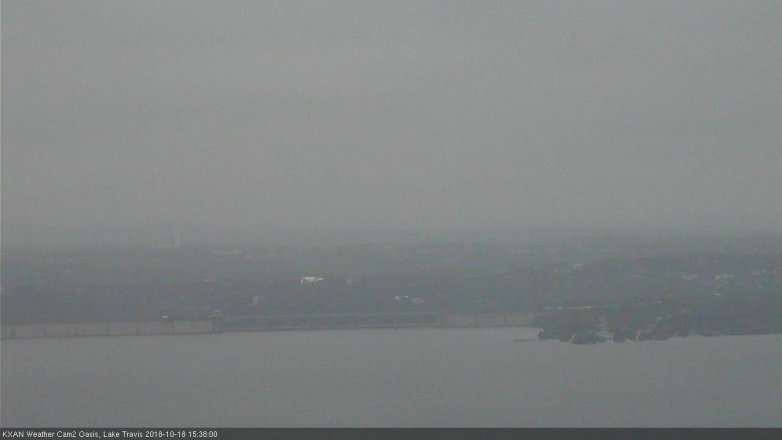 Lake Travis webcam, October 18, 2018 2:40 PM CT