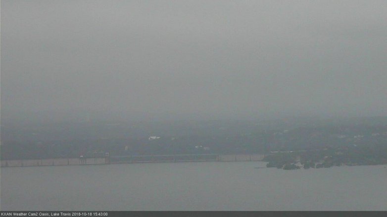 Lake Travis webcam, October 18, 2018 2:45 PM CT