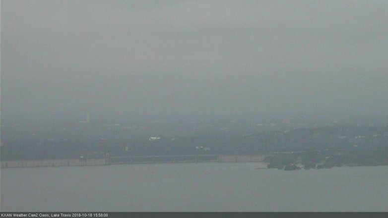 Lake Travis webcam, October 18, 2018 3:00 PM CT