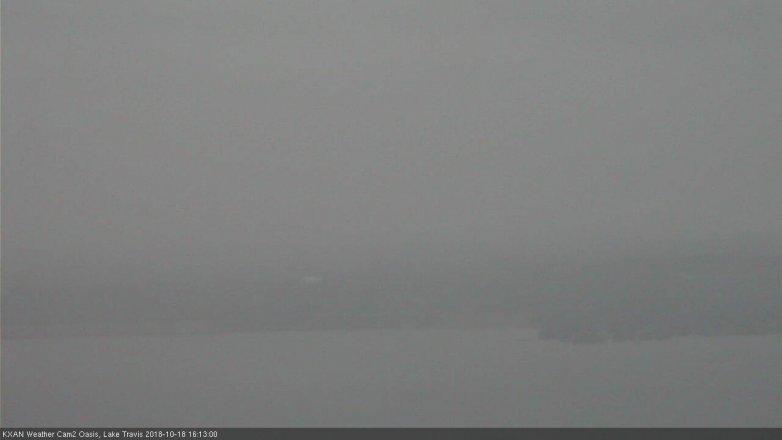 Lake Travis webcam, October 18, 2018 3:15 PM CT