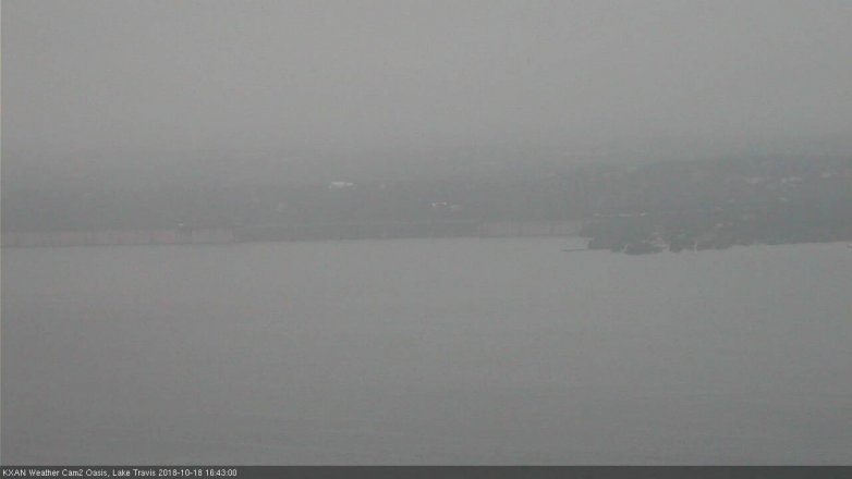 Lake Travis webcam, October 18, 2018 3:45 PM CT