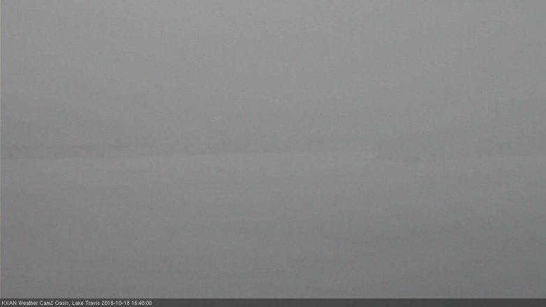 Lake Travis webcam, October 18, 2018 3:50 PM CT