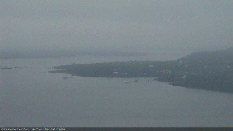 Lake Travis webcam, October 19, 2018 11:10 AM CT