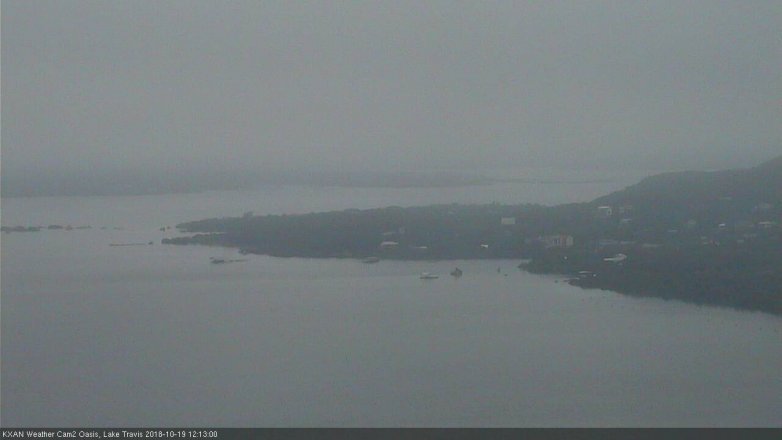 Lake Travis webcam, October 19, 2018 11:15 AM CT