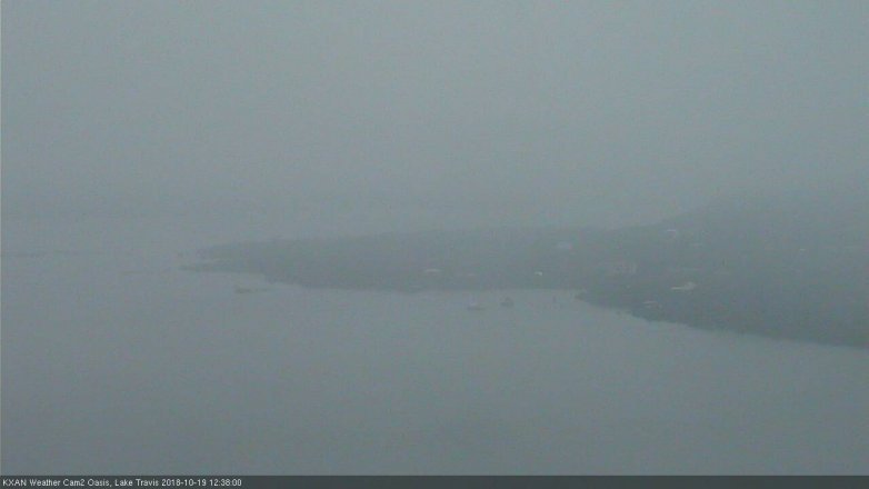 Lake Travis webcam, October 19, 2018 11:40 AM CT