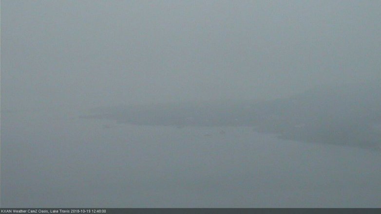 Lake Travis webcam, October 19, 2018 11:50 AM CT